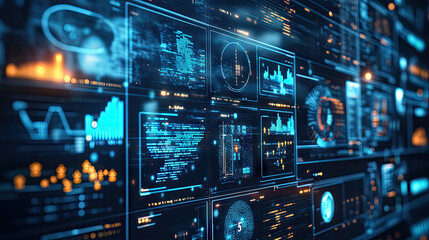 Obraz premium A glowing -star survey on a digital screen, representing top quality service and a highly satisfied customer. --chaos