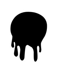 Paint Dripping Circle 