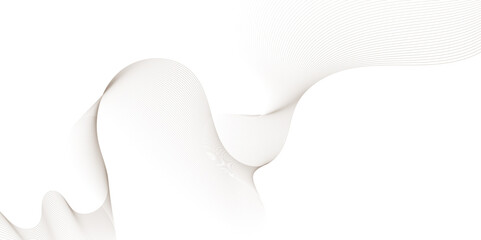 Abstract sine line waves. Wind air flow pattern undulate curves. Science tech swirls with thin twisted connected vibration simple grid. Vector background.