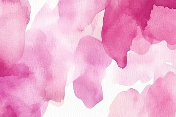 Obraz premium Abstract Watercolor Painting - Pink Background Texture