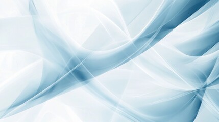 Obraz premium Abstract Blue and White Swirling Design