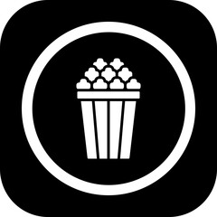 Popcorn Icon Design