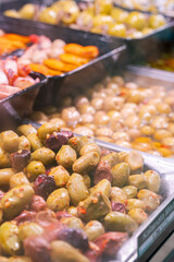 olives marinated in different ways