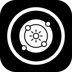 Solar System Icon Design
