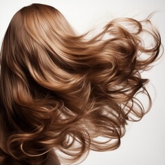 Naklejka premium Beauty hair adult perfection hairstyle.