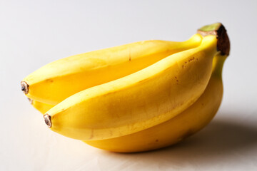 Bunch of Bananas Isolated on White Background