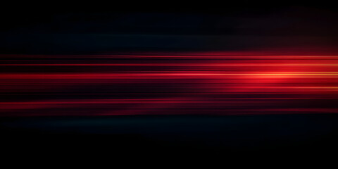 Red line of light speed motion background. red fast movement background design faster. concept texture of digital technology speedy move and space black