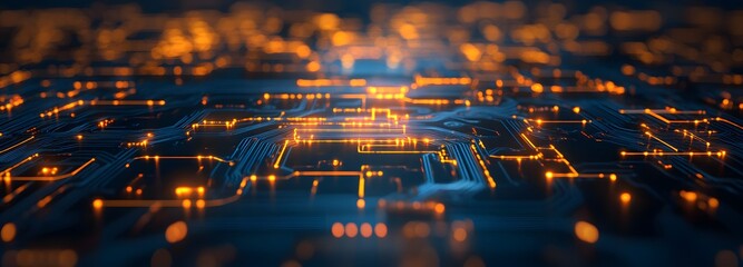 26. A futuristic circuit board pattern, setting the tone for innovative technology products