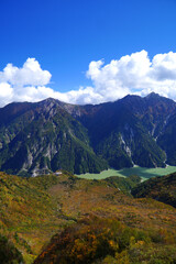 秋の大観峰からの眺め