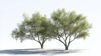 Fototapeta premium tree trees isolated