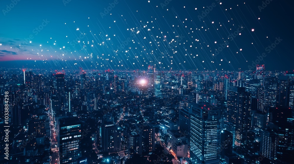 Poster connect in the next generation of 5g wireless networks, high speed internet, cloud computing or conn