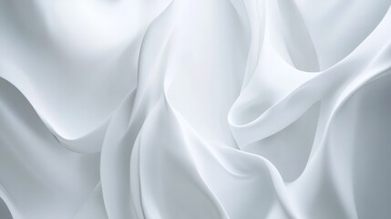 Obraz premium Abstract White Fabric Texture