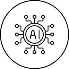 Artificial Intelligence Icon
