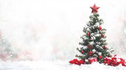 Obraz premium Christmas background, merry christmas template