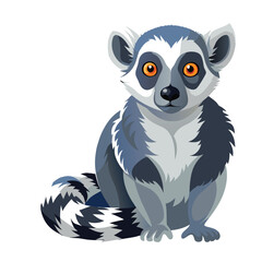 Fototapeta premium lemur animal best vector design ai eps file download