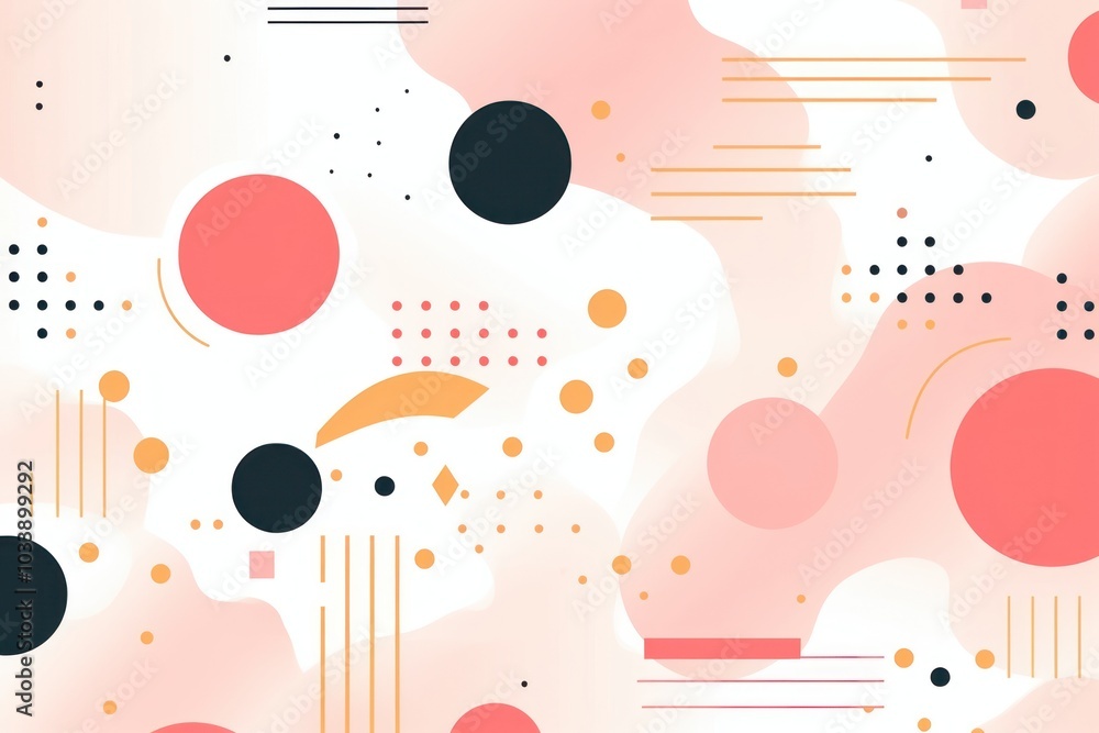 Poster minimal memphis graphic pattern backgrounds graphics creativity.