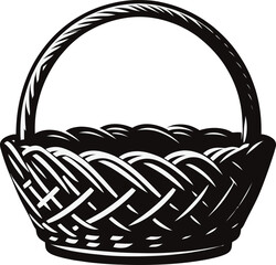 basket vector illustration