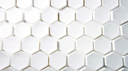 Fototapeta premium Abstract design element with geometric background of hexagons shape pattern