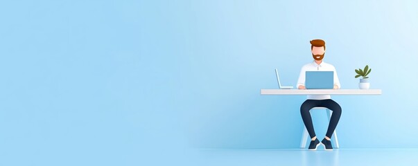 User acquisition, signup and onboarding strategy, flat design illustration