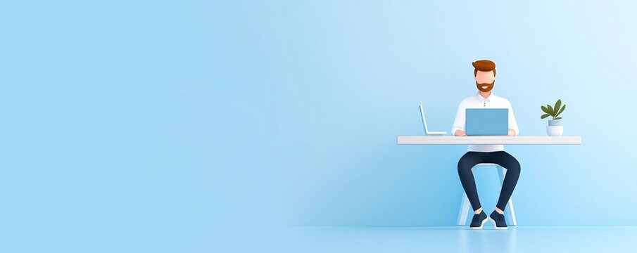 User acquisition, signup and onboarding strategy, flat design illustration