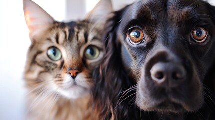 delightful mixed breed puppy with a sleek coat and floppy ears,