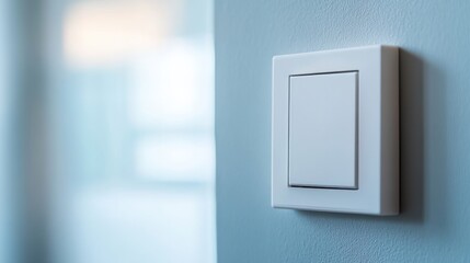 White light switch with ambient lighting