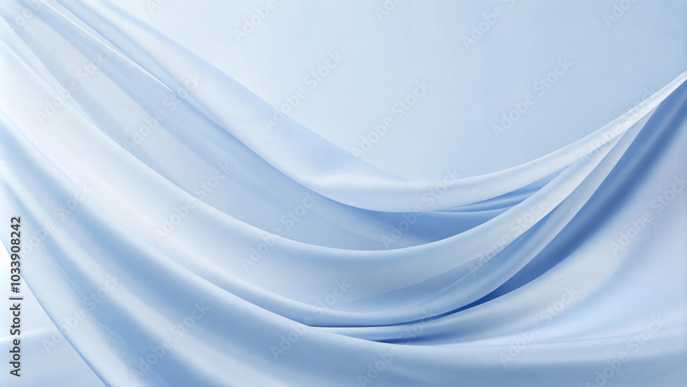 Poster abstract fluid metallic white grey wave in motion bright light background 3d render. abstract smooth