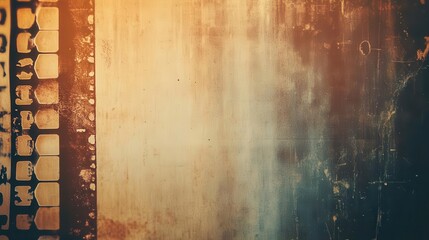 Obraz premium an abstract film texture background displaying a blend of grain, dust, and light leaks, creating a vintage and cinematic atmosphere, perfect for artistic projects and creative expressions