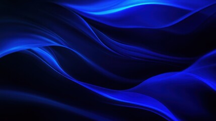 Fototapeta premium Abstract Blue Swirls Background