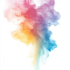 Fototapeta premium Tranquil Watercolor Gradient Flowing Softly - Ideal Background Overlay