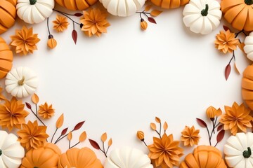 Pumpkin backgrounds vegetable pattern.