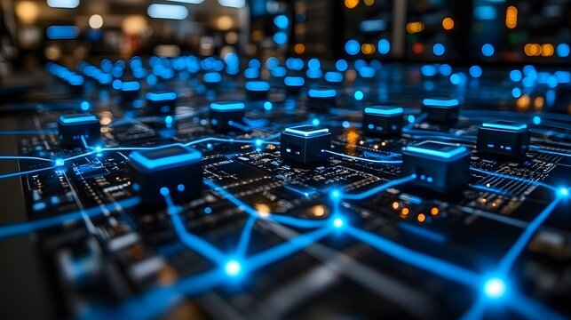 Smart office technology enabling efficient communication between remote and in-office employees in a hybrid work model