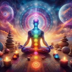 Chakra Meditation and Spiritual Healing Energy	