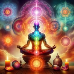 Chakra Meditation and Spiritual Healing Energy	