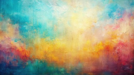 Abstract pastel oil painting doodle canvas background textured Asymmetrical