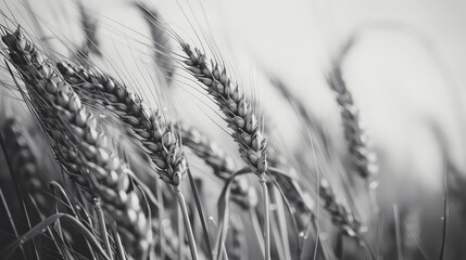 Beautiful Wheat Field, Generative AI