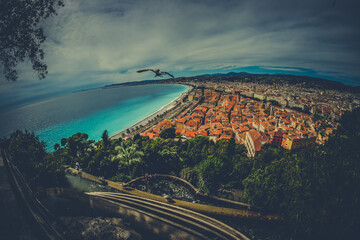 Vieux Nice vue du Château