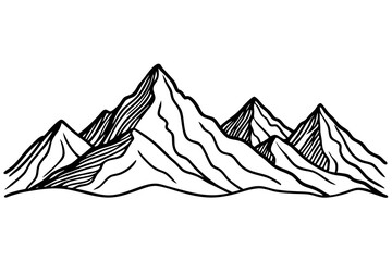 set of mountains