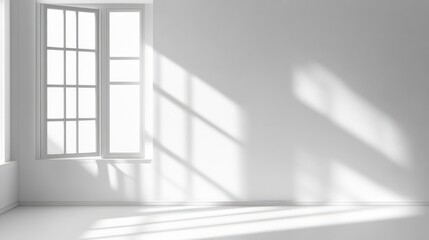 Obraz premium Bright Minimalist Interior with Natural Light