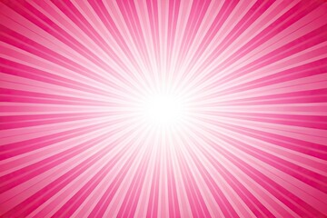abstract pink and white background with starburst