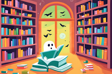 A haunted library