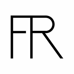 FR letter logo design image
