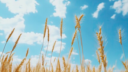 Beautiful Wheat Field, Generative AI