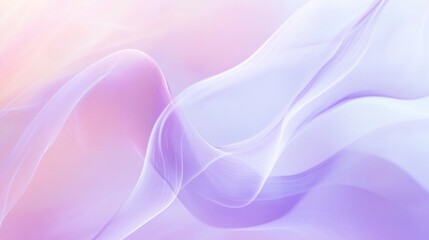 Fototapeta premium Abstract Purple and White Waves