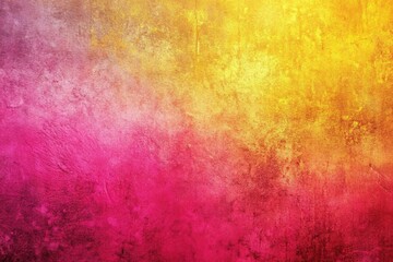 Abstract pink yellow grungy texture background