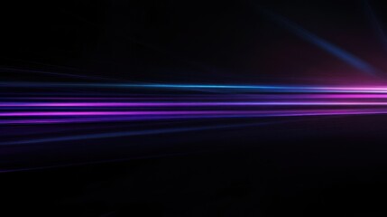 Obraz premium Abstract Purple and Blue Light Streaks