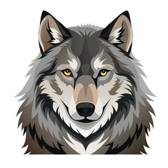 Naklejka premium wolf best vector design ai eps file download