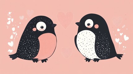 Cute Penguin Illustration