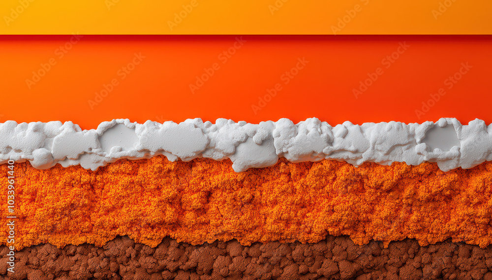 Aufkleber vibrant layers of texture an abstract representation of colors and materials in contemporary design