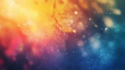 Cosmic Dreamscapes: Abstract Light and Color Gradients